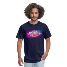 Load image into Gallery viewer, Fishnets & Film T-Shirt - navy