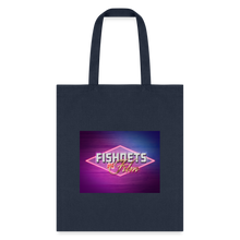 Load image into Gallery viewer, Fishnets and Film Tote Bag - navy