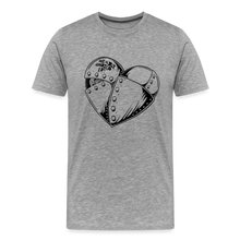 Load image into Gallery viewer, Heart Shield Up Premium T - heather gray