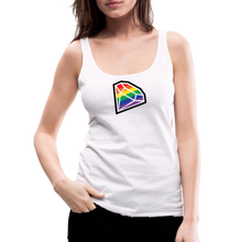 Load image into Gallery viewer, (W) Diamond Tank Top - white
