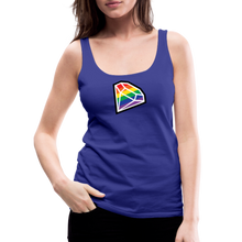 Load image into Gallery viewer, (W) Diamond Tank Top - royal blue