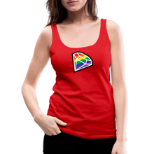 Load image into Gallery viewer, (W) Diamond Tank Top - red