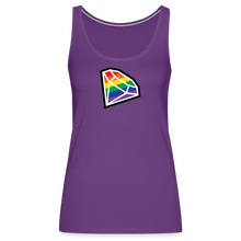 Load image into Gallery viewer, (W) Diamond Tank Top - purple