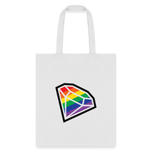 Load image into Gallery viewer, Diamond Tote Bag - white
