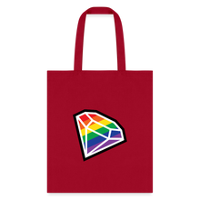 Load image into Gallery viewer, Diamond Tote Bag - red
