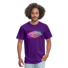 Load image into Gallery viewer, Fishnets &amp; Film T-Shirt - purple
