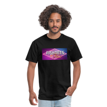 Load image into Gallery viewer, Fishnets &amp; Film T-Shirt - black
