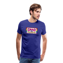Load image into Gallery viewer, Men's "DRAG ME TO THE CINEMA" T-Shirt - royal blue
