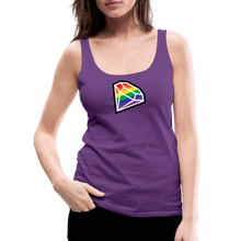 Load image into Gallery viewer, (W) Diamond Tank Top - purple
