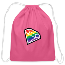 Load image into Gallery viewer, SNP Diamond Drawstring Bag - pink
