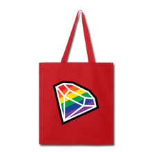 Load image into Gallery viewer, SNP Diamond Tote - red
