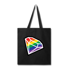 Load image into Gallery viewer, SNP Diamond Tote - black

