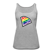 Load image into Gallery viewer, SNP Diamond Women’s Tank - heather gray
