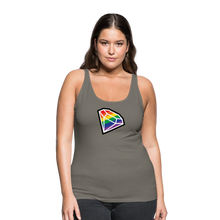 Load image into Gallery viewer, SNP Diamond Women’s Tank - asphalt gray
