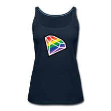Load image into Gallery viewer, SNP Diamond Women’s Tank - deep navy

